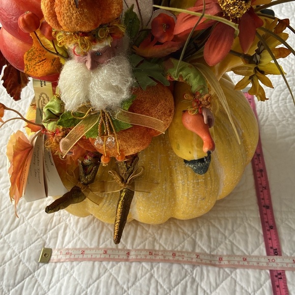 Mark Roberts Pumpkin Gourd Fairy Fall Bouquet Botanical Decor Limited Edition - Picture 13 of 15